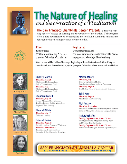11) The Nature of Healing Poster