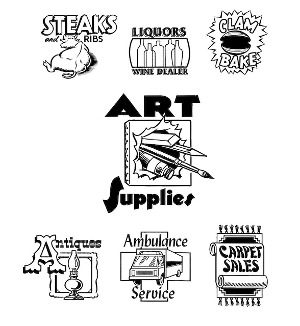 3) Classic Clip Art